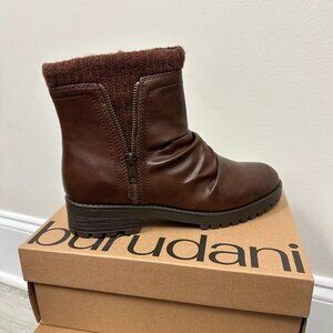 NEW in Box – Burudani Women’s Brown Ankle Boots, Size 6.5